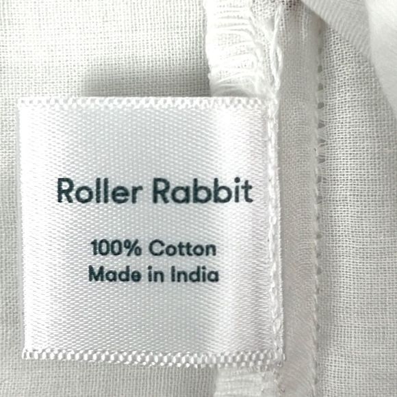 ROLLER RABBIT Cotton Embroidered Top Blouse - Picture 10 of 10